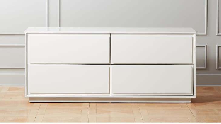 Short dresser for end of hot sale bed